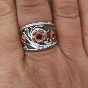 STERLING SILVER RING  925 STAMPED